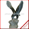 Black Marble Eagle Statue Sculptures YL-D109